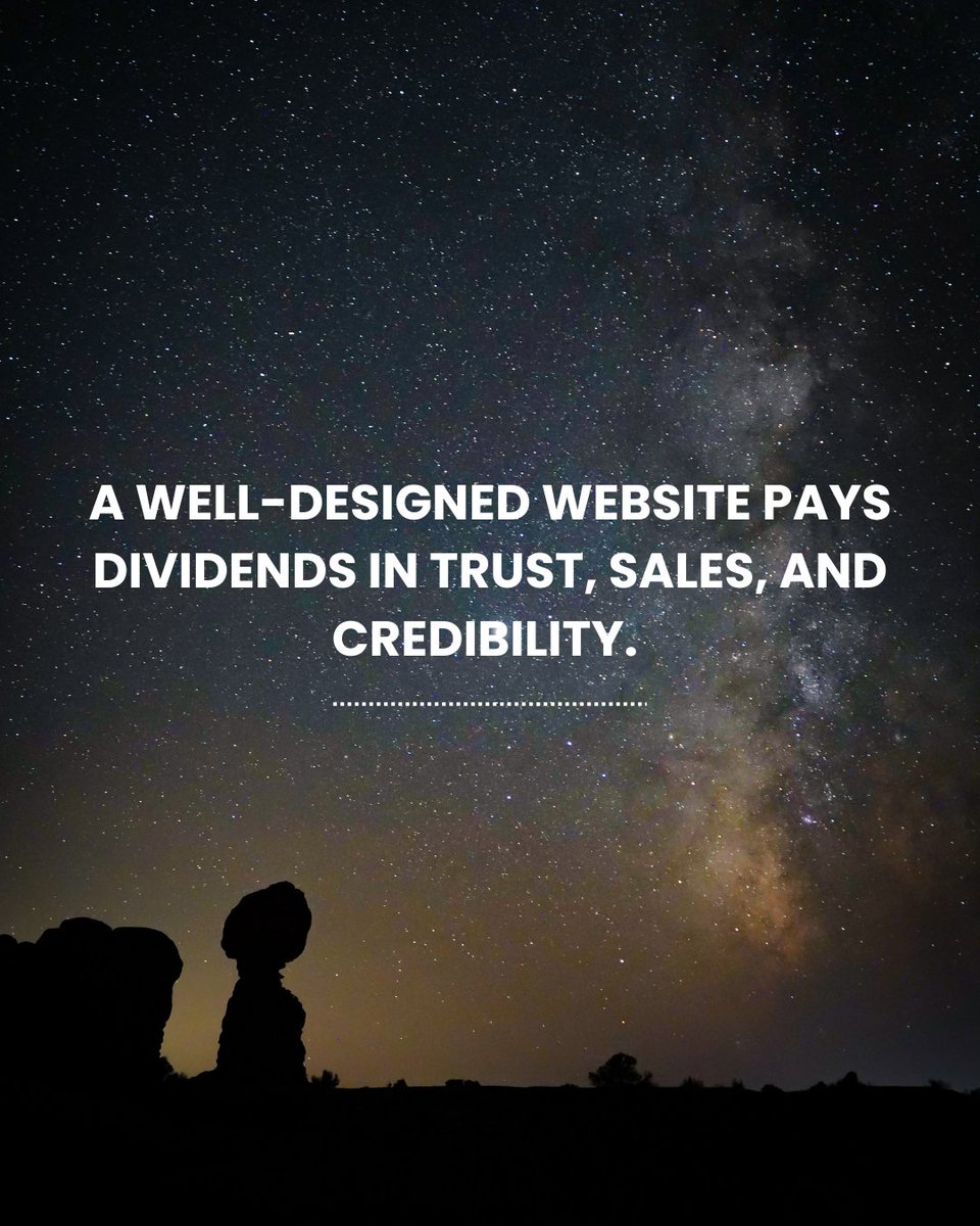 codertheflynn's tweet image. Your website’s design is an investment in your brand’s future.

It’s not a one-time cost, it’s an asset.