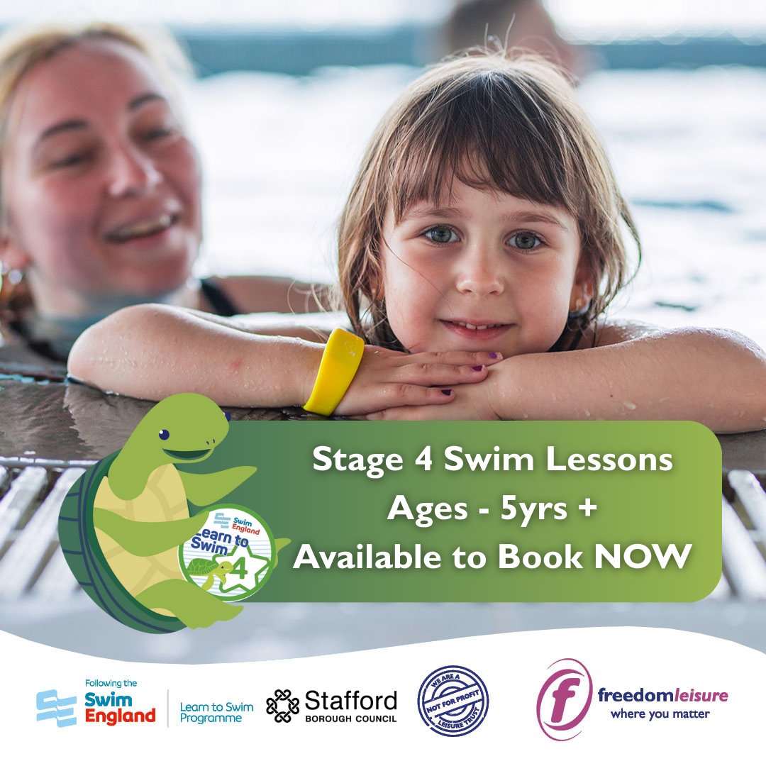 🎉 Looking for fun &amp; engaging kids' classes? Book Stafford Leisure Centre Stage 4 classes today! Perfect for kids to learn, play, and grow. Secure your spot now! 👉 ow.ly/xXlE50VKnyC 

#KidsActivities #StaffordLeisure