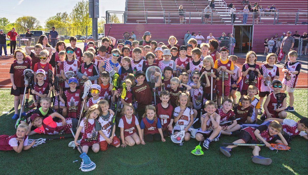 Thank you Maple Grove Youth Lacrosse for a record breaking attendance last week for youth night! 

The future of Crimson lacrosse is brighter than ever! Keep working hard - we will see you soon! <a href="/mgylax/">Maple Grove Youth Lacrosse</a> 

🍁 🍁 🍁 🍁 🍁 🍁 🍁 🍁 🍁 🍁 🍁