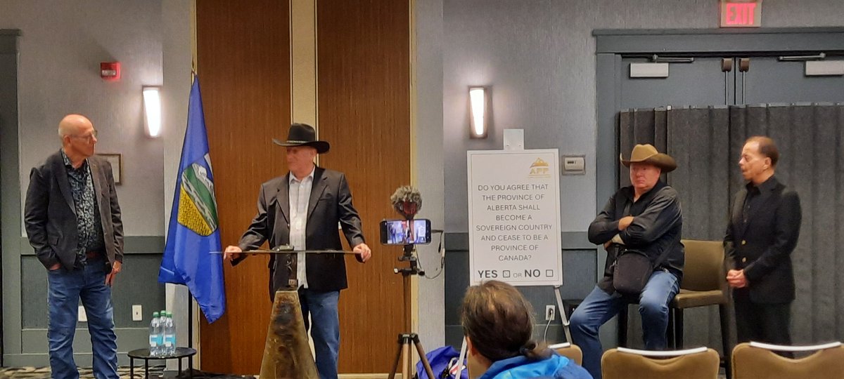 __ams's tweet image. Alberta's referendum question unveiled at press conference today.