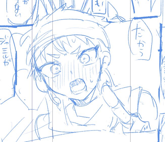 寝る前にちと描くかってゆる描きしたやつがその日1番好みの作画になる現象なんなんすか 