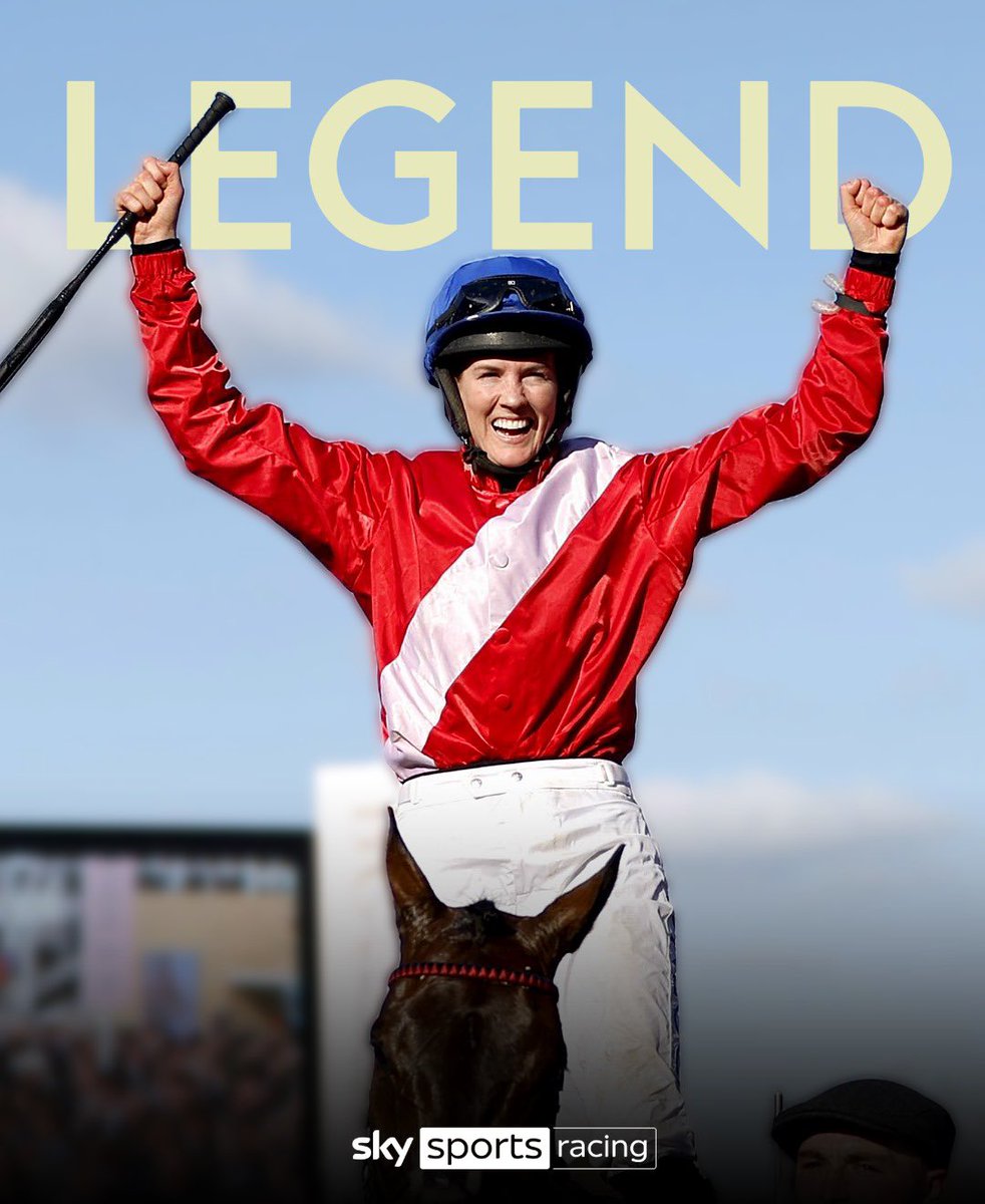 What a career!

All the best in retirement, <a href="/rachaelblackmor/">Rachael Blackmore</a>! 🙌