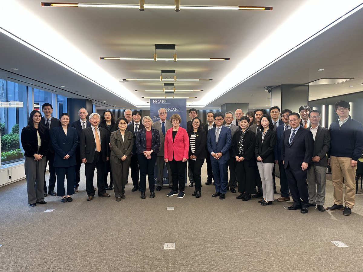From May 5 through May 7, 2025, the NCAFP convened policy experts and former officials from the U.S., China, Japan, and the Republic of Korea in New York City for its annual Northeast Asia Security Track II Conference.

Read the event recap here:
ncafp.org/resources/2025…