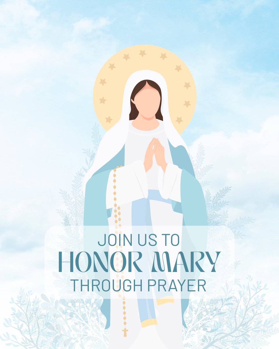 We warmly invite you to join us in prayer for a Virtual Rosary today at 4:30 PM.
Let us come together in faith and unity to seek peace, guidance, and blessings through the intercession of Our Blessed Mother.

Date: Today
Time: 4:30 PM
Register with elemdp.com.