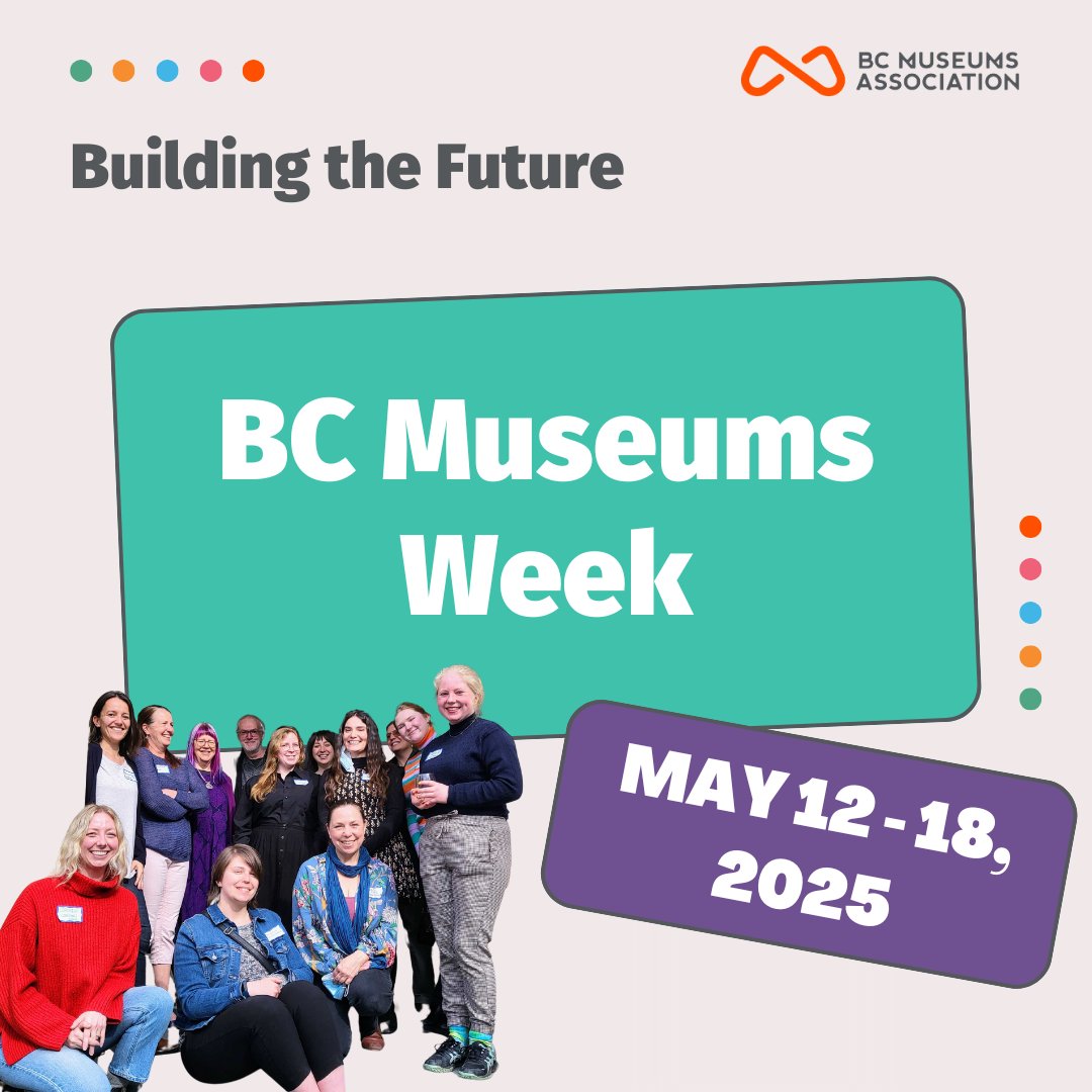 This week is #BCMuseumsWeek! 
Let’s celebrate the museums, galleries &amp; cultural centres that preserve our stories, support learning, and spark imagination.
Do you know that new research shows visiting museums boosts mental health?