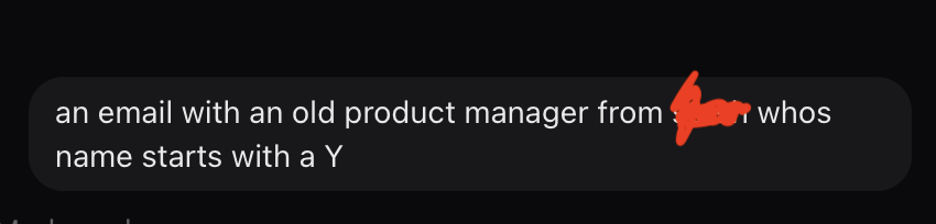 Matt Cynamon (@mattcynamon) on Twitter photo The inbox search function on <a href="/Shortwave/">Shortwave | We're Hiring!</a> is pretty incredible. Not only did it find who I was talking about (last emailed in 2021) but it turns out their name didn't even start with a Y. The inbox search function on <a href="/Shortwave/">Shortwave | We're Hiring!</a> is pretty incredible. Not only did it find who I was talking about (last emailed in 2021) but it turns out their name didn't even start with a Y.