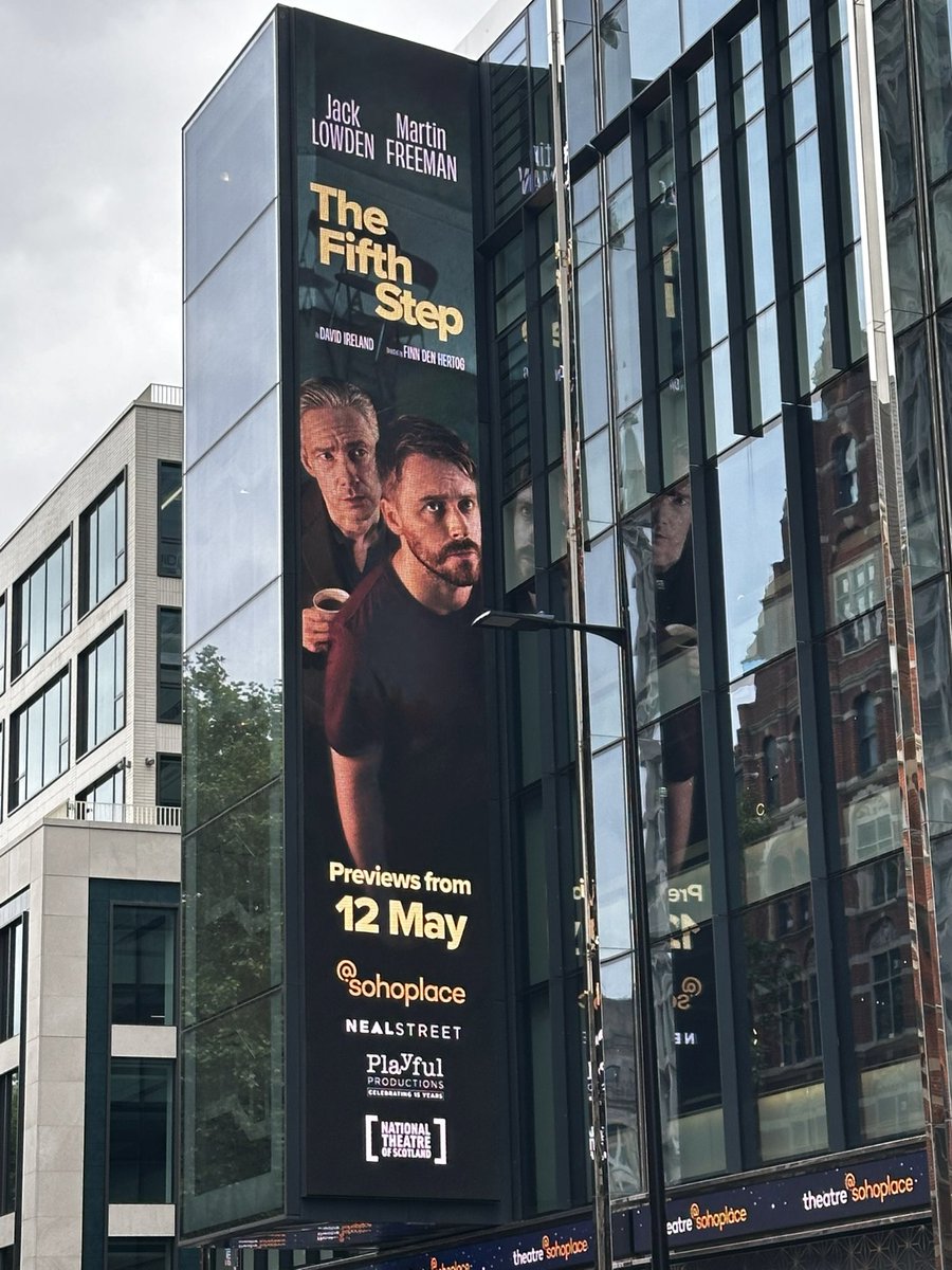National Theatre of Scotland (@ntsonline) on Twitter photo 🐰 The #FifthStep has its first preview at <a href="/sohoplacelondon/">@sohoplace</a> tonight! ️
We can’t wait to see Jack Lowden and Martin Freeman in action on the West End stage for this grimly comic and provocative play written by David Ireland and directed by Finn den Hertog 🐰 The #FifthStep has its first preview at <a href="/sohoplacelondon/">@sohoplace</a> tonight! ️
We can’t wait to see Jack Lowden and Martin Freeman in action on the West End stage for this grimly comic and provocative play written by David Ireland and directed by Finn den Hertog