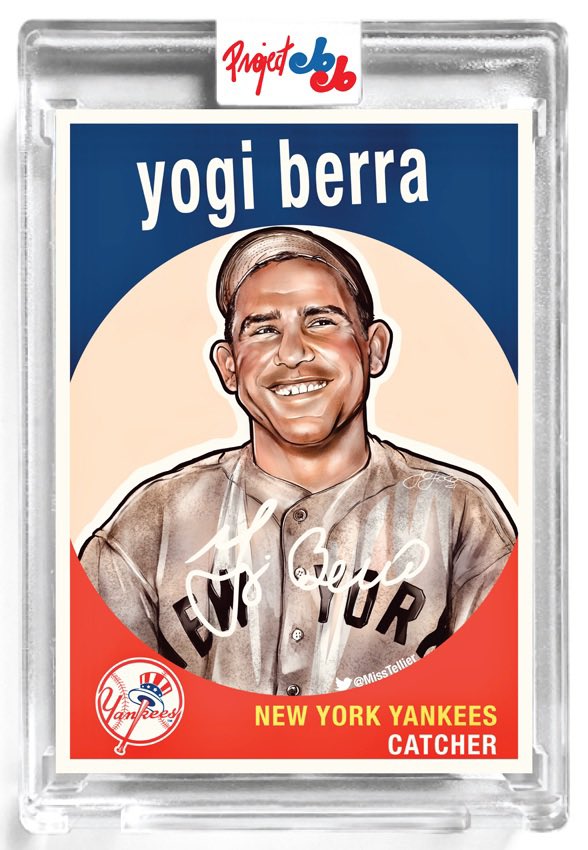 This card changed my life back in 2021. When I lost both my parents a month apart, I was dead inside for months. Until 1 Friday night, I saw a post about a Yogi card creating call to artists. I made this ⬇️. It gave me the boost I needed to go on and smile again. Happy 100 Yogi!