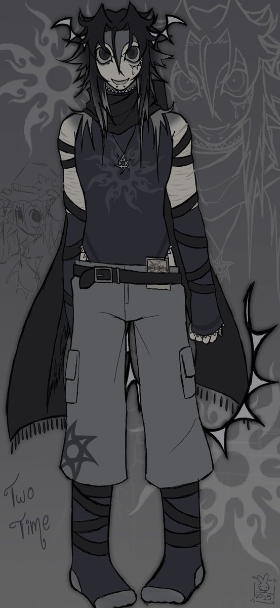 DarknezAngelz's tweet image. do you guys like my two time design
(open the image plz)
#forsakenroblox #twotime