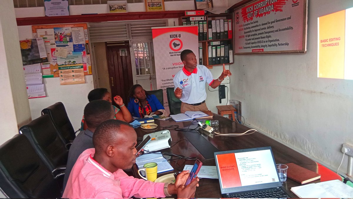 kickuorg's tweet image. It was a powerful session today @kickuorg! Staff dived into #SmartphoneContentCreation &amp;amp; #MessageDevelopment during a training by our communications officer, @Gra1Gracious.“The best Camera is the one you have with you,” he said, reminding us that impact starts with small tools.