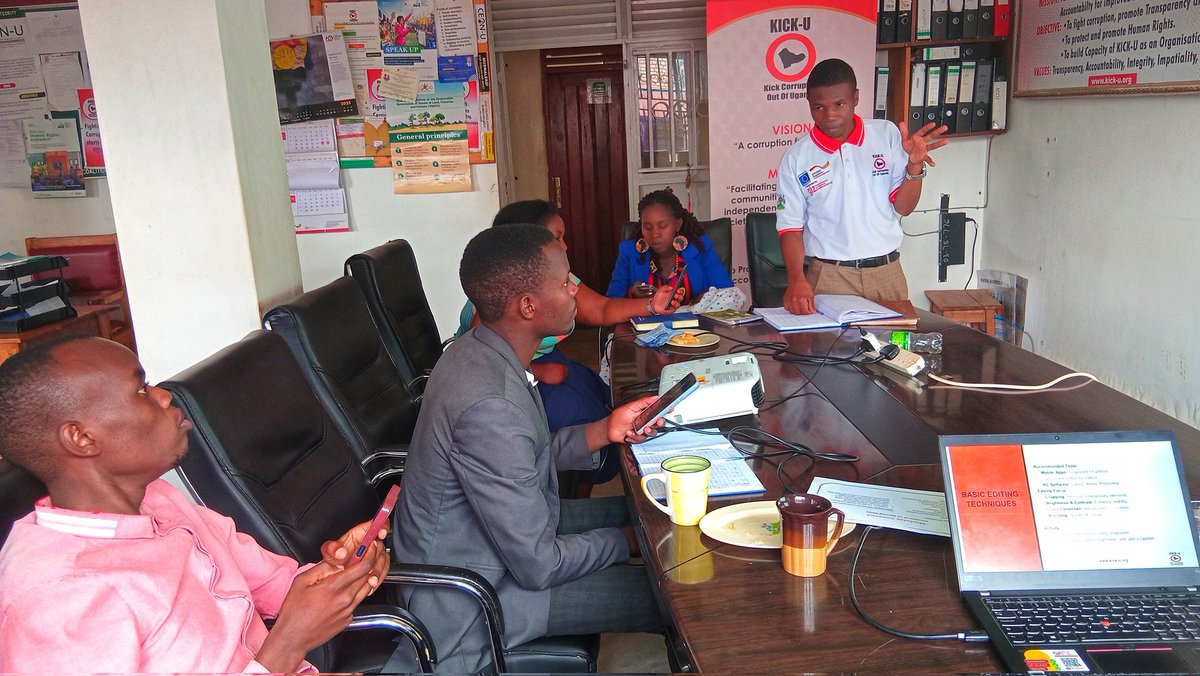 kickuorg's tweet image. It was a powerful session today @kickuorg! Staff dived into #SmartphoneContentCreation &amp;amp; #MessageDevelopment during a training by our communications officer, @Gra1Gracious.“The best Camera is the one you have with you,” he said, reminding us that impact starts with small tools.