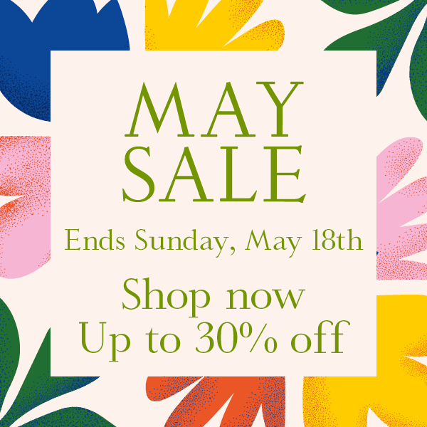 Good news - our May sale starts today with up to 30% off books until Sunday! Start browsing: bit.ly/459Jyp5