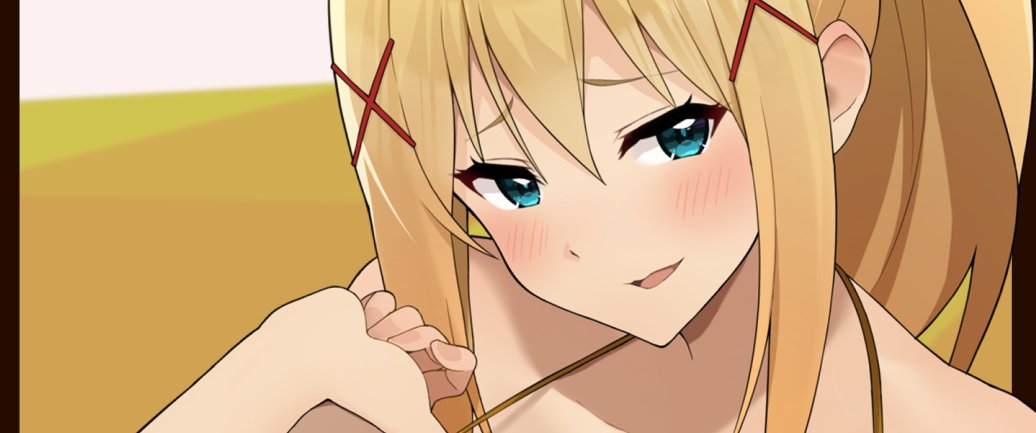 ダクネスが描き終わったようす。 