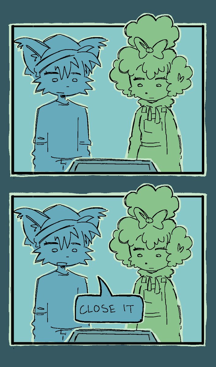 axxaryllis_art's tweet image. drawer. content warning for suicide note or something idk who even gaf #oc #furry #comic #art