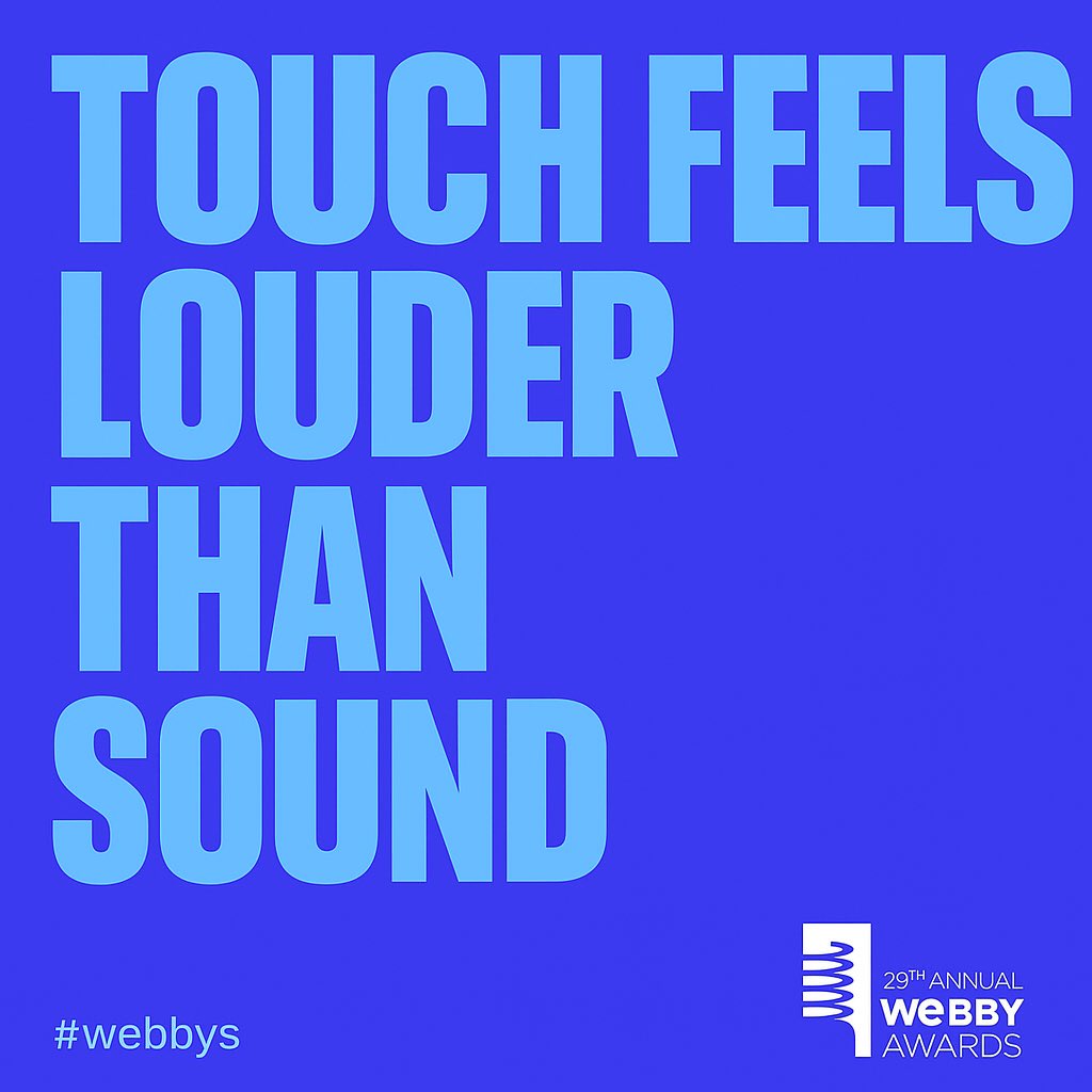 So excited to attend the #Webbys Show tonight! Thank you for all of your support–come celebrate with us by following @thewebbyawards on socials to see all of the best moments from the show✨🏆👀 live from New York 🍎✨