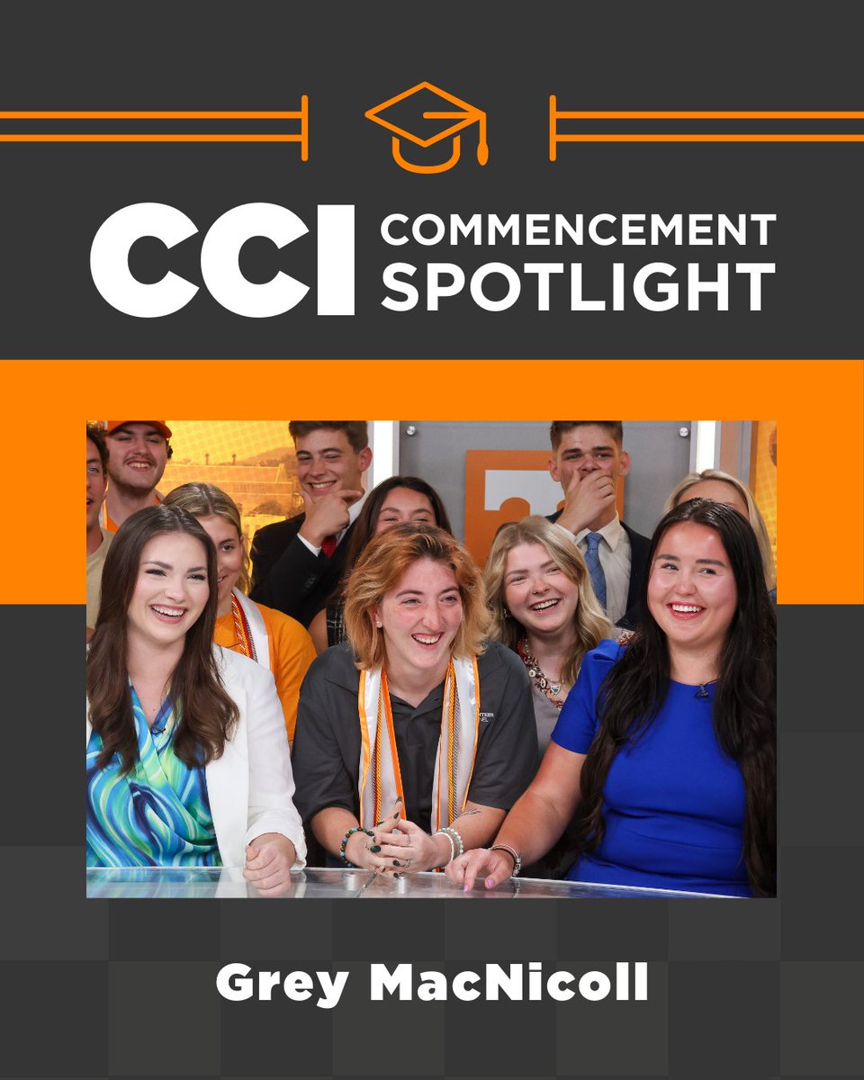 UTJEM's tweet image. For @UTJEM graduating senior Grey MacNicoll it can be difficult putting into words what her experience at @UTKnoxville has meant to her. She could not have landed anywhere better! @UTCCI #UTGrad2025 #VFL Read her story: tiny.utk.edu/AaCcT