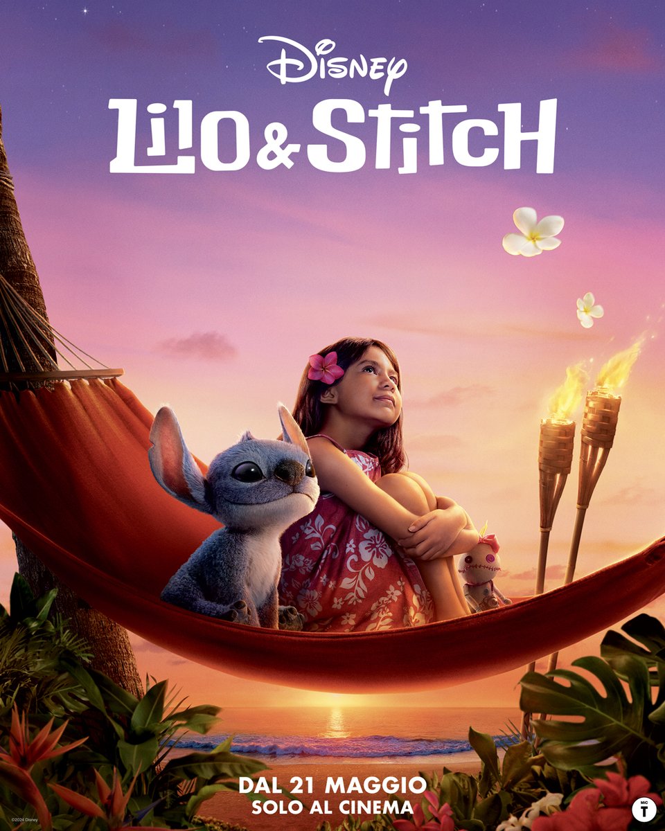 🌺 Loro due 🌺
Lilo &amp; Stitch, dal 21 Maggio al cinema. #LiloEStitch