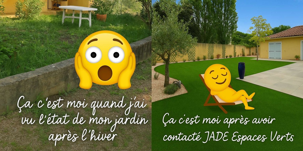 Besoin de conseils pour réaménager votre jardin ?
Envie de plus d'espace, de nouvelles plantations, d'un jardin mieux pensé et éco-innovant ?
Contactez JADE Espaces Verts pour obtenir votre devis gratuit et sur mesure !
jadeespacesverts.com/contact