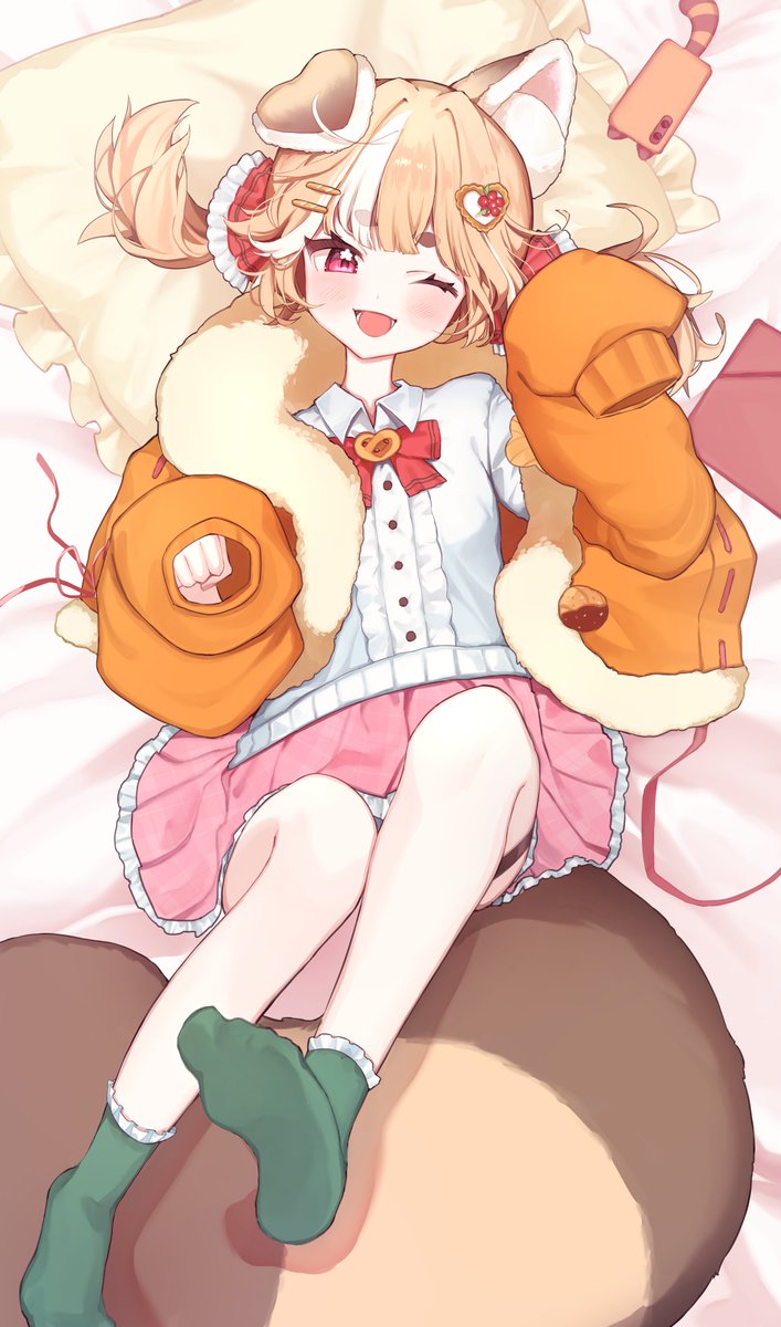 PandawaVT's tweet image. 「  Don&apos;t you think I&apos;m adorable? Then can&apos;t you pet me just a little at least? 🧸❤️  」

 🎨: #mayumayu024 | #pandawaart