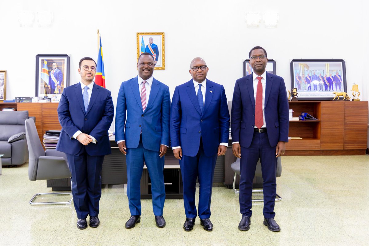J'ai accueilli une délégation du FMI, conduite par Calixte Ahokpossi, chef de mission pour la RDC. La coopération continue avec le FMI reste essentielle pour garantir une stabilité économique durable et un avenir prospère pour notre pays. C'est dans cette optique que nous avons