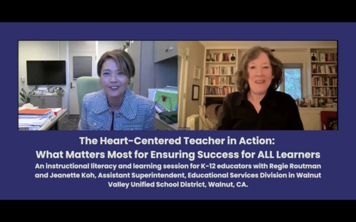 Regie Routman (@regieroutman) on Twitter photo Learn practical, easy-to-implement strategies and actions for more effective teaching and learning such as the power of storytelling, poetry writing, teaching with empathy, the reading-writing connection. See video session on my homepage at regieroutman.org
<a href="/RoutledgeEOE/">Routledge Eye On Education</a> Learn practical, easy-to-implement strategies and actions for more effective teaching and learning such as the power of storytelling, poetry writing, teaching with empathy, the reading-writing connection. See video session on my homepage at regieroutman.org
<a href="/RoutledgeEOE/">Routledge Eye On Education</a>
