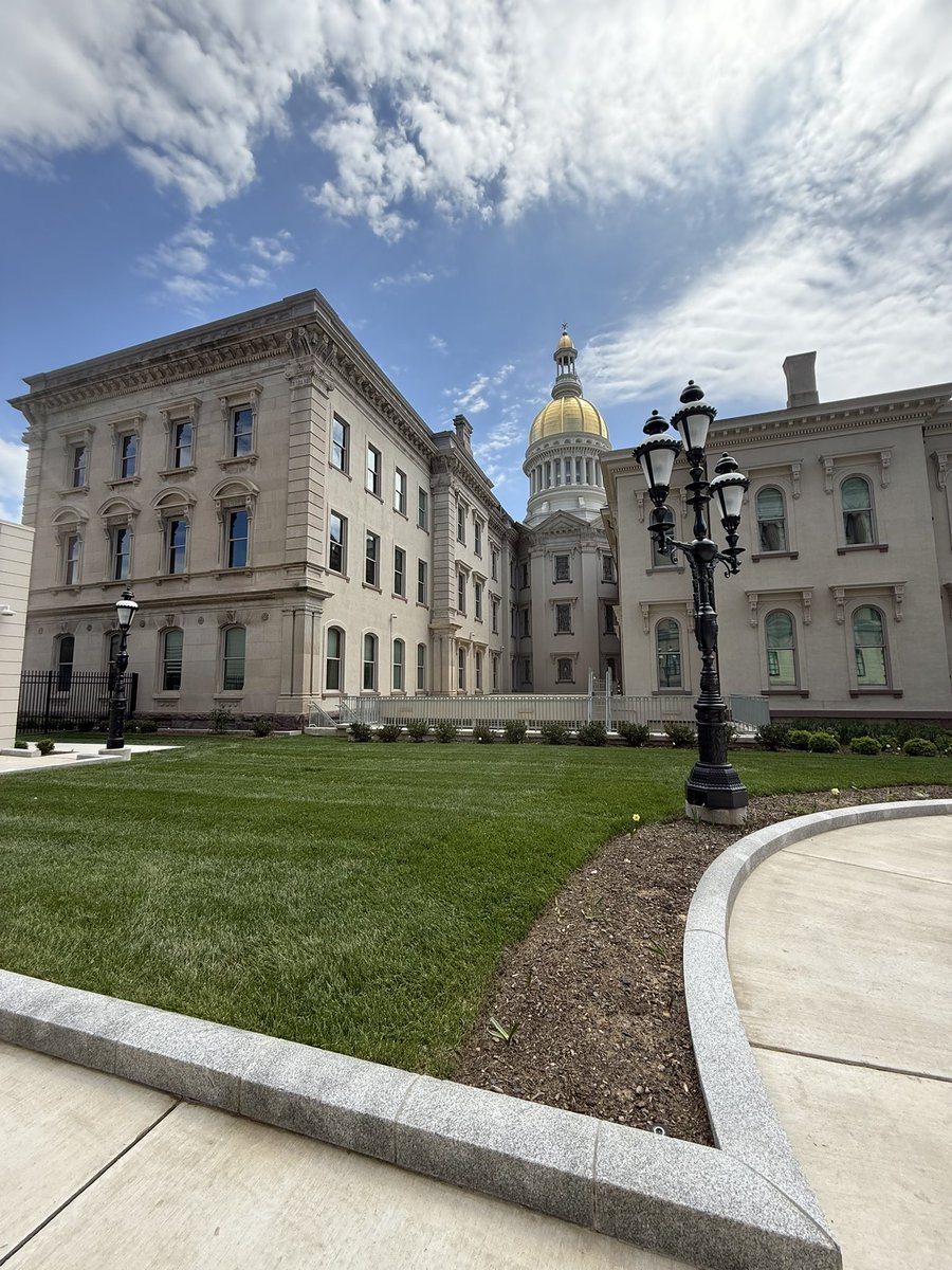 A new view of the dome during last week’s visit to Trenton, NJ.