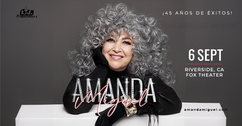 Tickets are on sale now for Amanda Miguel at Fox! 💞 livemu.sc/3SuVlH0