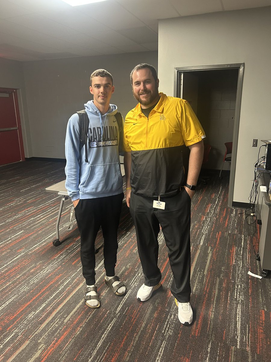 Thanks you <a href="/CoachStLouis/">Patrick St. Louis</a> for coming to talk about <a href="/MissouriWestern/">MoWest</a> football today!