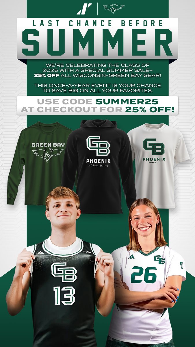 𝙀𝙉𝘿 𝙊𝙁 𝙏𝙃𝙀 𝙔𝙀𝘼𝙍 𝙎𝘼𝙇𝙀!

Help us celebrate the Class of 2025 with 25% off Influxer NIL Merch right now! 

🔗 | influxermerch.com/colleges/unive…