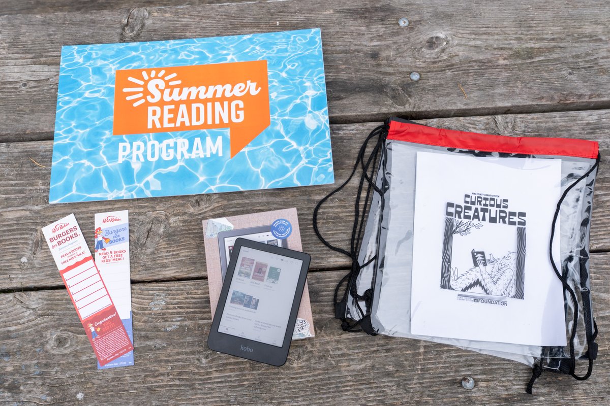 Your friendly reminder that we have some awesome ✨prizes and goodies✨ for our Summer Reading Program this year! Mark your calendars for the launch of 🌲Curious Creatures🌲 on June 7 and get ready to read! 

#SummerReading #KCLS #CuriousCreatures