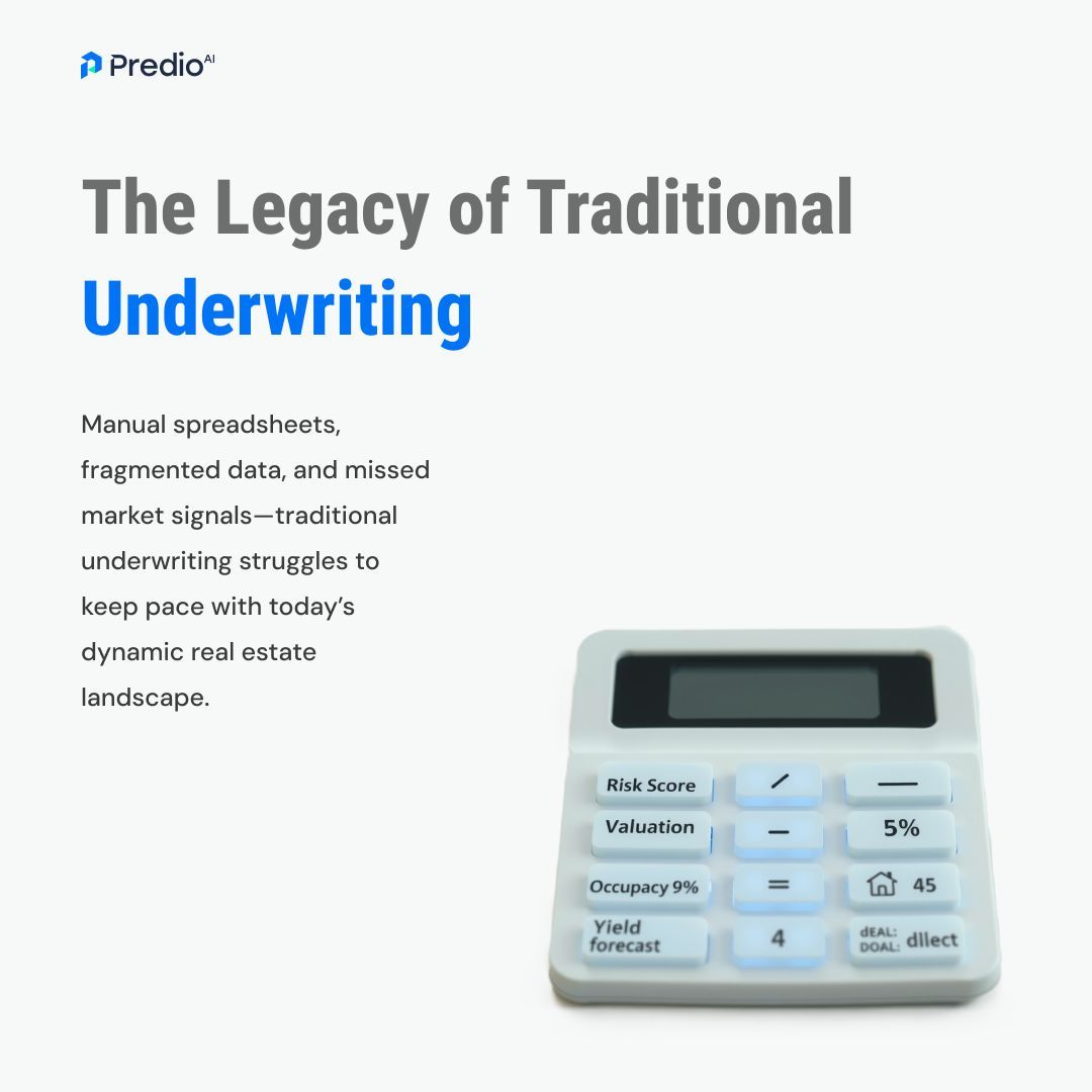 PredioAI's tweet image. Unlock the future of underwriting with AI. 🚀 From automating lease abstraction 📑 to empowering smarter investment decisions 💡, see how PredioAI helps commercial real estate teams make data-driven, confident choices. 💬 #CRE #AI #PredioAI