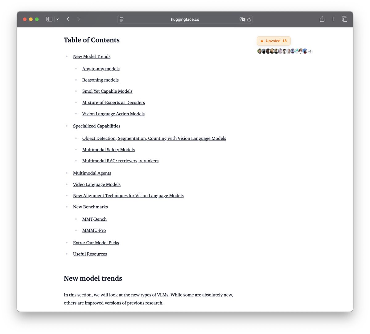 From Zero to Hero on all things Vision Language Models - from multimodal to reasoning to to MoEs to benchmarks AND more 🔥

One definitive blogpost to put you up to speed on all things VLMs! - Enjoy! 🤗