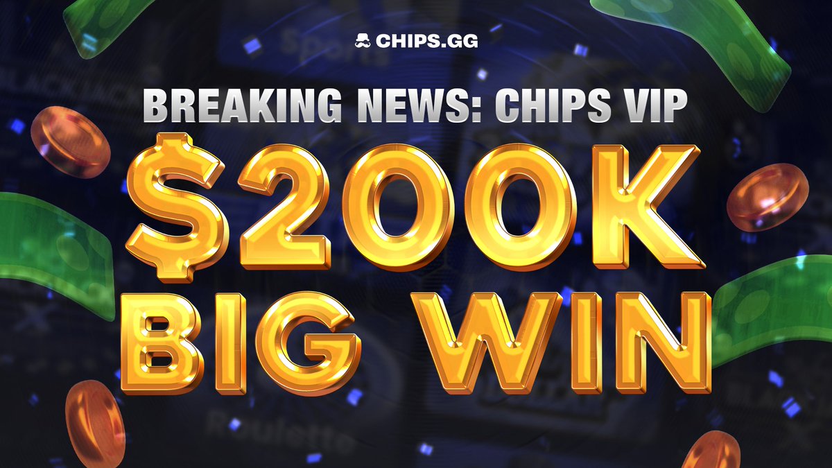Chips.gg (@chipsgg) on Twitter photo ๐จ BREAKING: One of our VIPs just cashed out a massive $200,000 this weekend ๐ฐ๐ฅ
It was a full-on streak across <a href="/hacksawgaming/">Hacksaw Gaming</a> bangers and Chips Originals ๐ฐ
At Chips, big wins donโt sleep. You next? ๐ ๐จ BREAKING: One of our VIPs just cashed out a massive $200,000 this weekend ๐ฐ๐ฅ
It was a full-on streak across <a href="/hacksawgaming/">Hacksaw Gaming</a> bangers and Chips Originals ๐ฐ
At Chips, big wins donโt sleep. You next? ๐