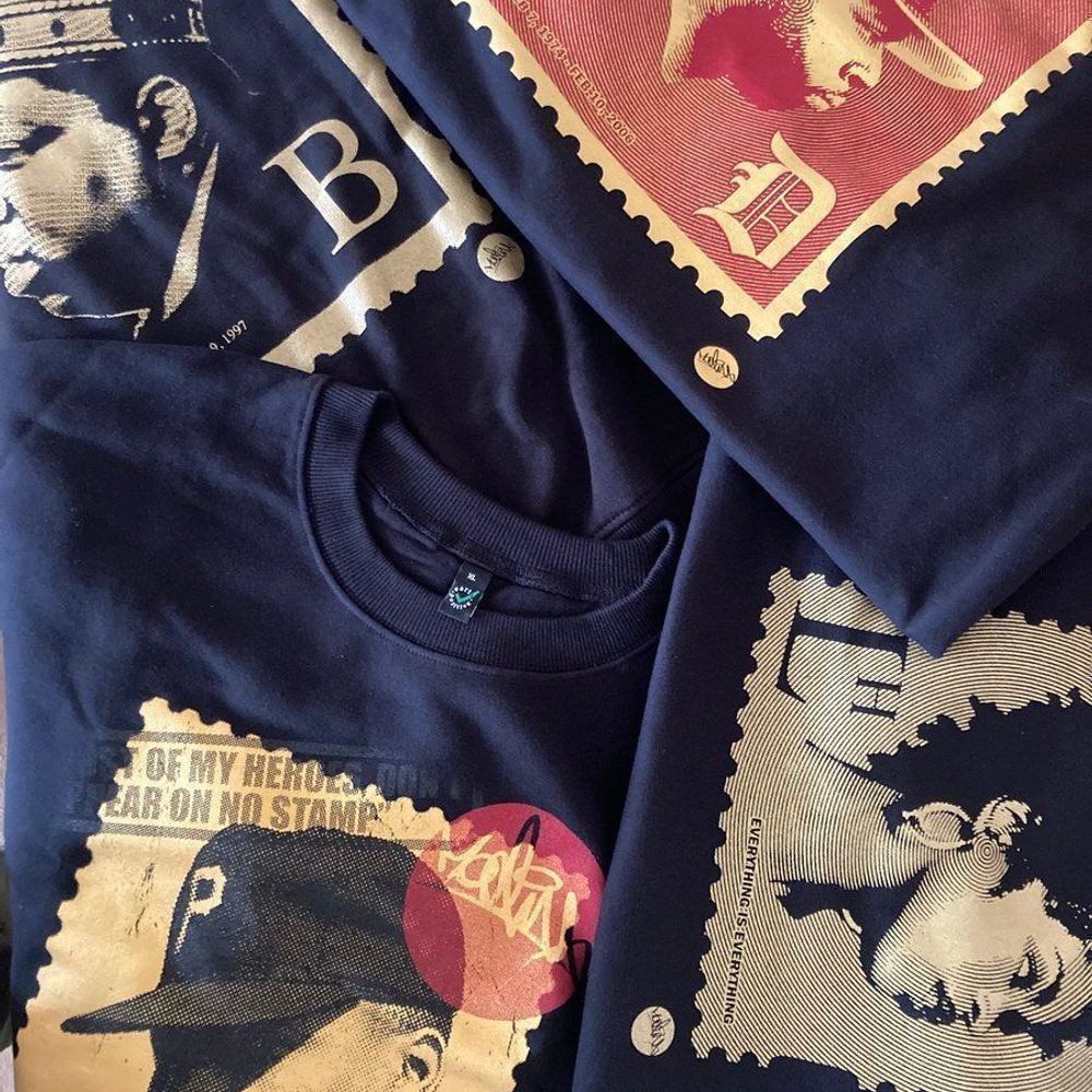 THE BIG RE-UP some classics are now back in stock and shipping! #jdilla #chuckd #biggiesmalls #laurynhill now available from madina.co.uK/shop hiphop threads for #hiphop heads