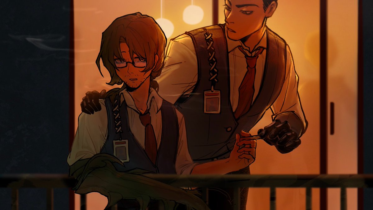 #AJourney2025Meurgreg24h接力 #Meurgreg 
#LimbusCompany #lcb0513

【23:30】

"Tobacco in moderation, Gregor."  

"Next time you wanna smoke, come find me. A kiss can help with the cravings too." 
——————
这是我第一次参与24h，非常感谢大家的支持，我爱你们。

Previous <a href="/kkolo432271/">mot</a>