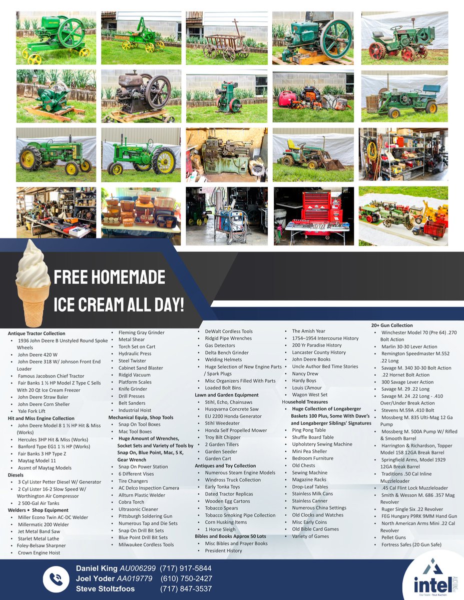 If you like tractors or antiques this auction is for you! We just finished up this design that should be hitting a Busy Beaver soon!