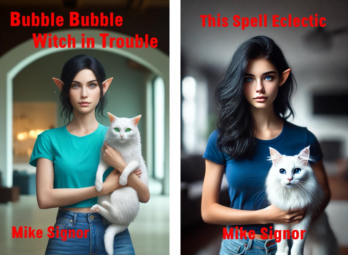 🍁Weekly Author Update🍁

🫧🫧🧙‍♀️BUBBLE BUBBLE WITCH IN TROUBLE🍁🪵💺
Start Sep '10. On Kindle Jul '22. In Paperback Aug '22. Large Print Oct '23.
13 ratings (4.1), 4 reviews.

🫧🧙‍♀️THIS SPELL ECLECTIC🍁🪵
Start Nov '21. 1st Draft Sep '23. 5th Draft Nov '24.
47 chaps til 6th Draft.