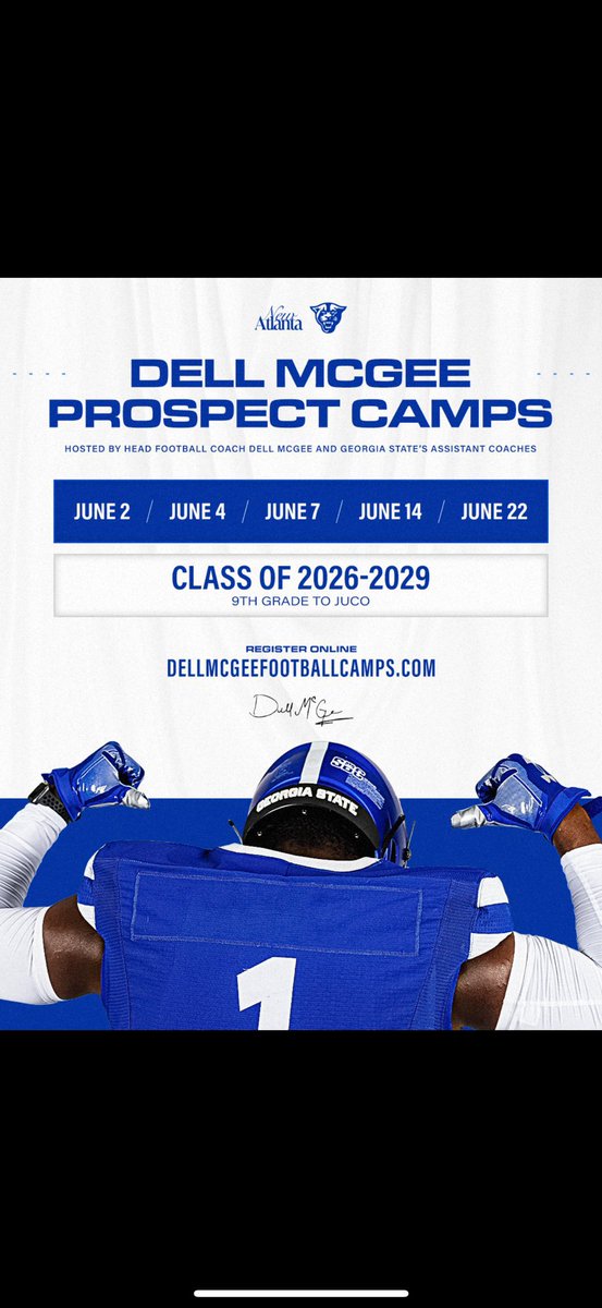 Who are we?
Who will coach you?

Coaches Profile Day 5

CJ Wilford - Safeties
-SEC coaching experience
-2 time Conference Champion
   -Sunbelt
   -Big Sky
-In 2018 became the youngest Division 1 position coach in the country