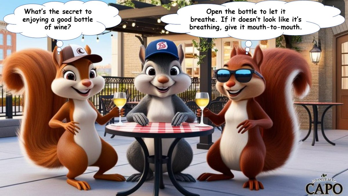 Looks like a great week to drink wine! capowinebar.com 210 Main Street 🍷🥂🍻🍺🧀🍾🐿️