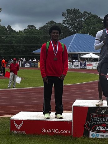 Placed 3rd in long jump at MHSAA State Championships.