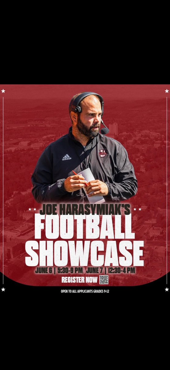 Chad Monty Jr (@chadmontyjr1) on Twitter photo Excited to announce I will be attending Joe Harasymiak’s football showcase on June 7th can’t wait to compete. <a href="/UMassFootball/">UMass Football</a> <a href="/coachharasymiak/">Joe Harasymiak</a> <a href="/CoachLark_28/">JEREMY LARKIN</a> <a href="/JRichterNCSA/">Coach Richter</a> Excited to announce I will be attending Joe Harasymiak’s football showcase on June 7th can’t wait to compete. <a href="/UMassFootball/">UMass Football</a> <a href="/coachharasymiak/">Joe Harasymiak</a> <a href="/CoachLark_28/">JEREMY LARKIN</a> <a href="/JRichterNCSA/">Coach Richter</a>