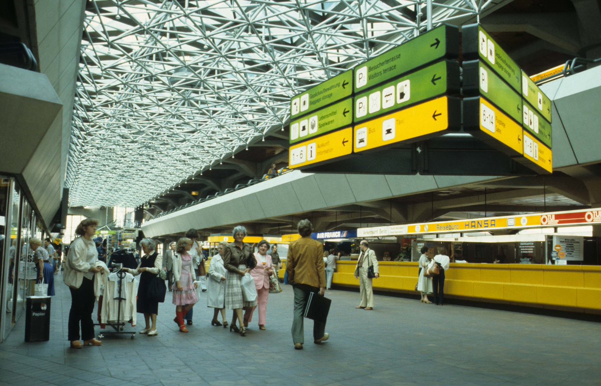 1970’s photographs of Berlin’s Tegel Airport