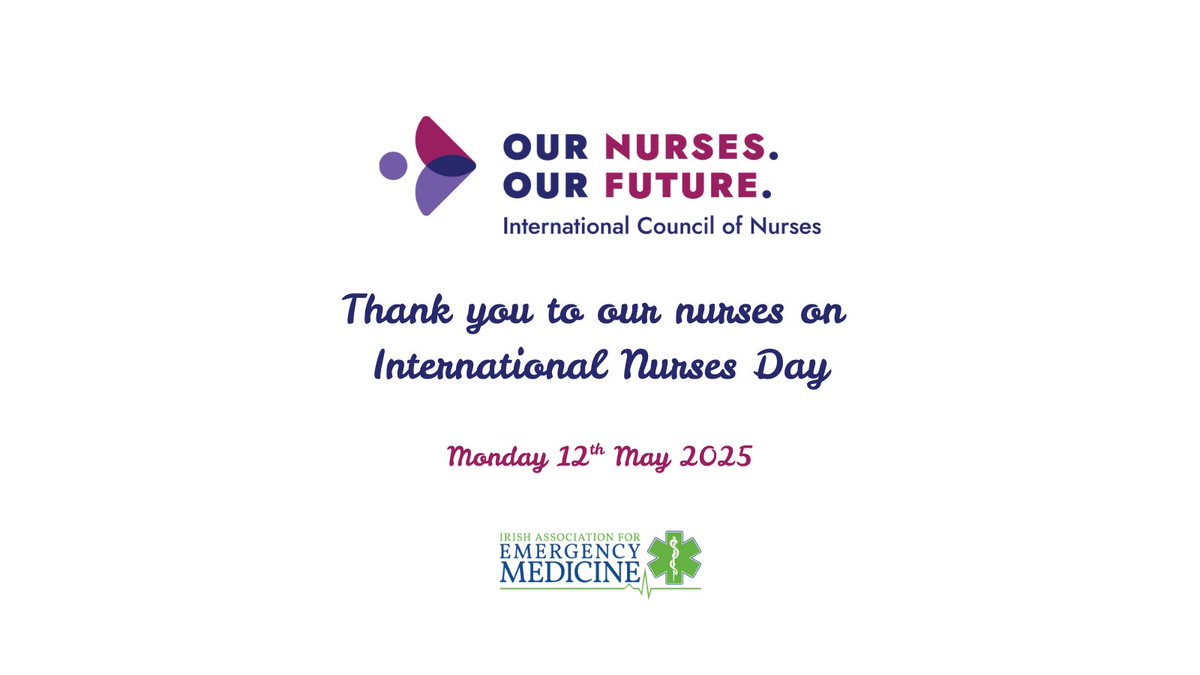 Thank you to all of our nurses who provide excellent care to our patients every day.  

#InternationalNursesDay2025