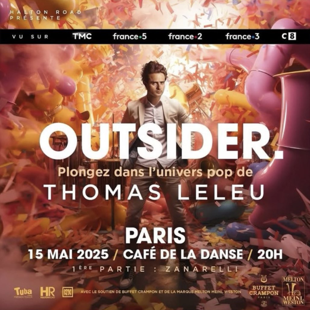 Mon frère Thomas Leleu en concert ce jeudi 15 mai à Paris au café de la danse ! Il reste quelques places ! billetweb.fr/thomas-leleu-c…