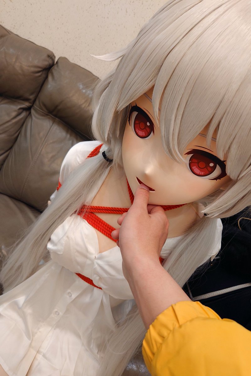NorPhono's tweet image. 不会流口水的啦！咬住
#kigurumi #捆绑 #着ぐるみ #束缚