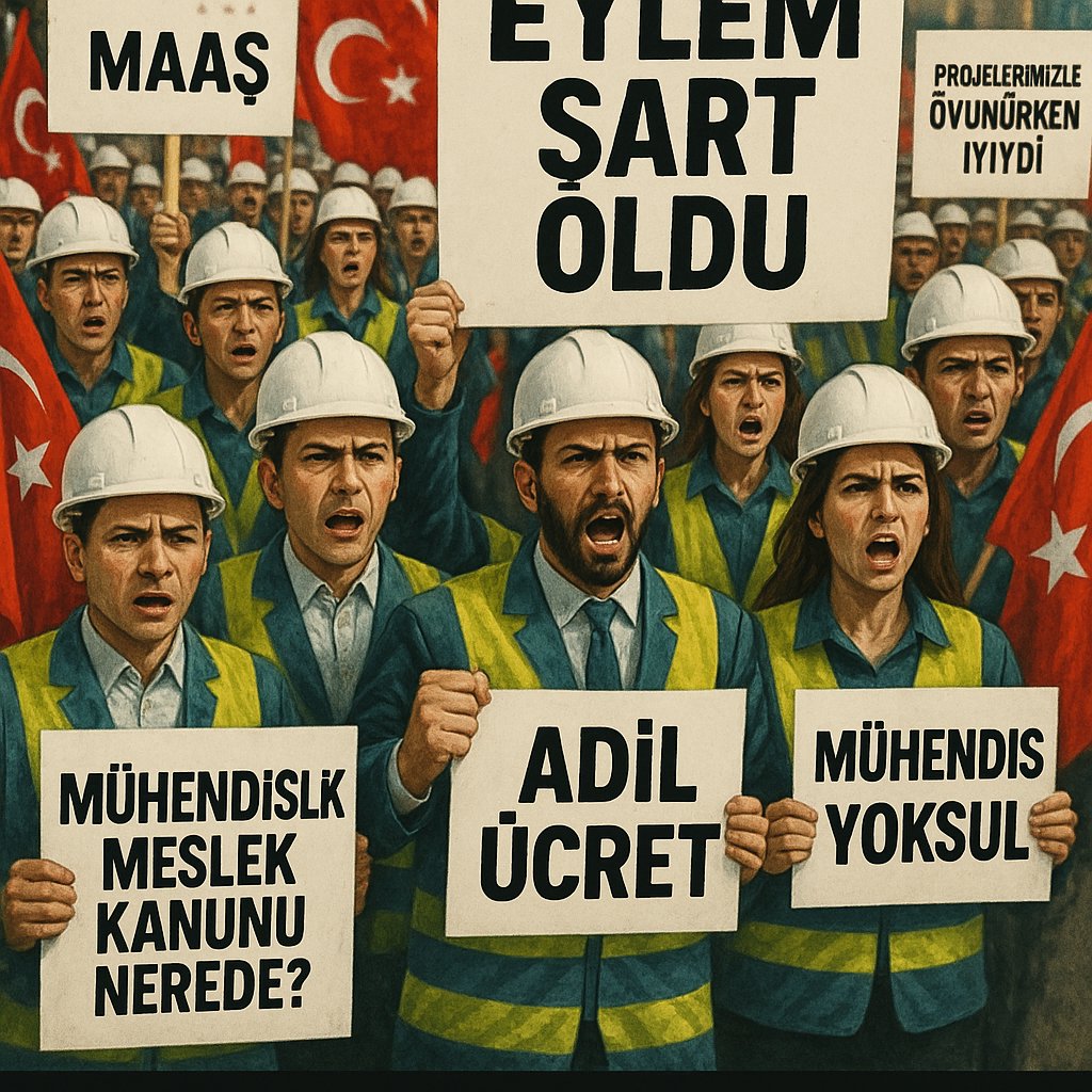 Kamuda çalışan mühendis ve mimarlar, büyük projelerin yükünü taşırken aldıkları maaşlarla yaşam mücadelesi veriyor. Bu adaletsizlik artık son bulmalı. <a href="/TMM_BIRLIGI/">TÜRK MÜHENDİS MİMAR TEKNİK BİRLİĞİ</a> #KamuMuhendisiYoksayılıyor <a href="/RTErdogan/">Recep Tayyip Erdoğan</a> #Meslek