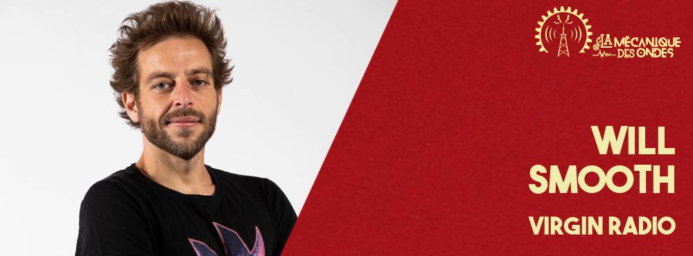 MecaDesOndes's tweet image. ⭐️Il y a un an (et un mois), Virgin Radio faisait son retour sur les ondes, en mode rock'n'roll.
La Mécanique reçoit un de ses animateurs, qui l'est tout autant : Will Smooth.
📻 RDV ce mardi 13/05 à 13h15 sur @FrProtestante (Paris/IDF : 100.7 FM et DAB+), puis en podcast.