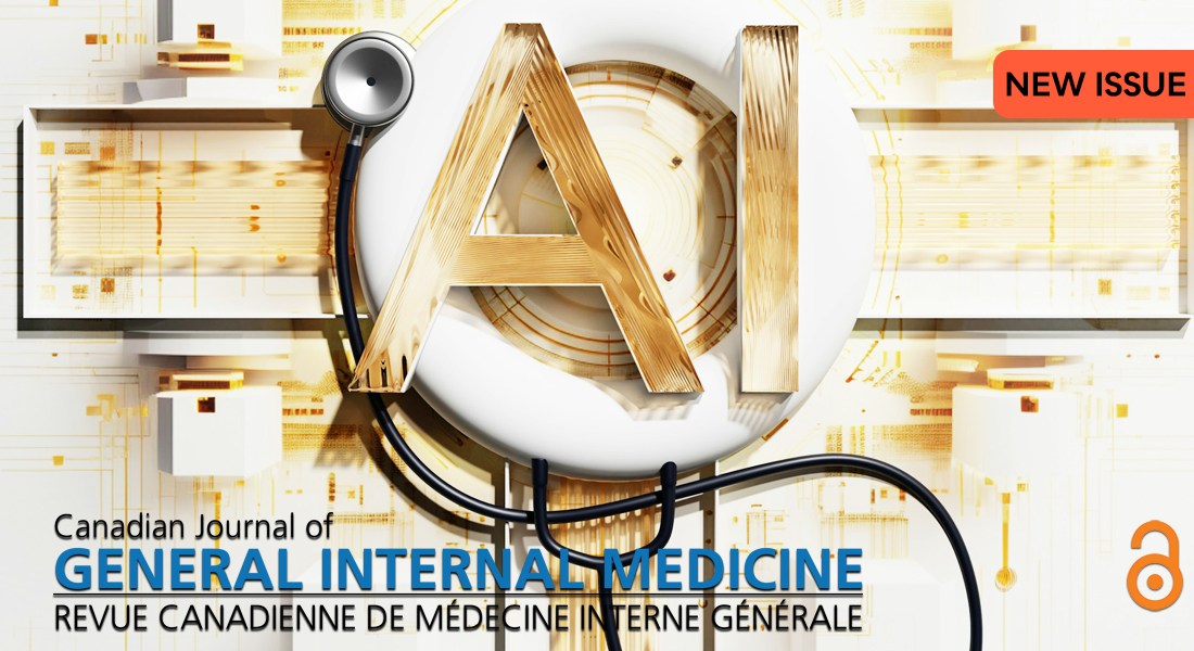 How can AI provide transformative advances in patient care? How can internists can be the driving force in advancing #medical knowledge? Explore these topics and more in the new issue of Canadian Journal of General Internal Medicine 20.1: bit.ly/cjgim201 <a href="/CSIMSCMI/">CSIM</a>