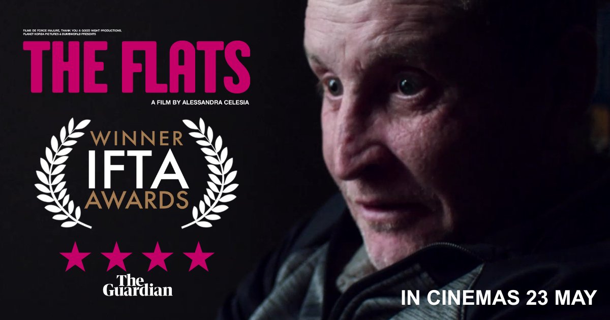 Light finds its way through the cracks. 🌈
#TheFlats – IN CINEMAS 23rd MAY

Join Joe on this powerful journey of healing and hope in North Belfast
The Flats, the new multi-award-winning documentary by Alessandra Celesia.

#IrishStoriesOnScreen #ScreenIreland #IrishDocumentary