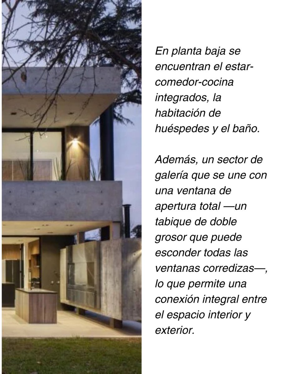 ConstruccionAR's tweet photo. ⚪️ Casa Dorrego | Giménez Familia de Arquitectos ⚪️ 

▪️Esta vivienda unifamiliar forma parte de la serie de experimentación con hormigón visto.

Mirala en este link: https://t.co/kXMBeI79fe
.
.
.
.
#arquitectura #arquitecturaargentina #vivienda #hormigon #guiadelaconstruccion https://t.co/lMxGwl8aIg